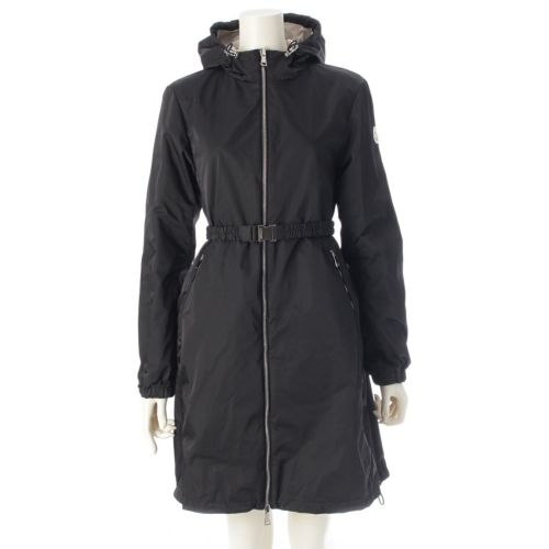 モンクレール 23年 NOYALO リバーシブル ロング コート アウター ブラック 00