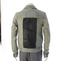 ディオール・オム 04SS ストリップ期 デニムジャケット アイスブルー