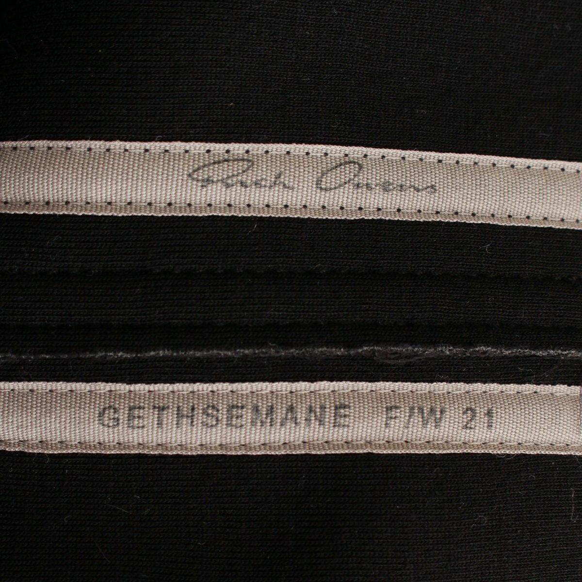 リックオウエンス 21FW BAUHAUS バウハウス フィッシュテール ジップ  