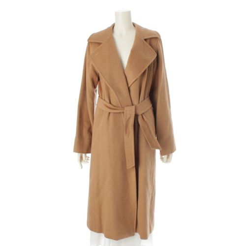 未使用級 MaxMara ダブルフェイス ベルテッドコート キャメル100 楽天市場】マックスマーラ ダブルフェイスの通販