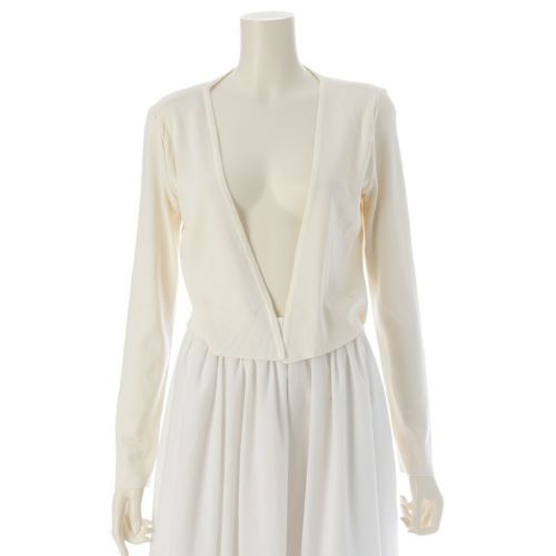 フォクシー シルク クロップド カーディガン トップス 39306 アイボリー 38