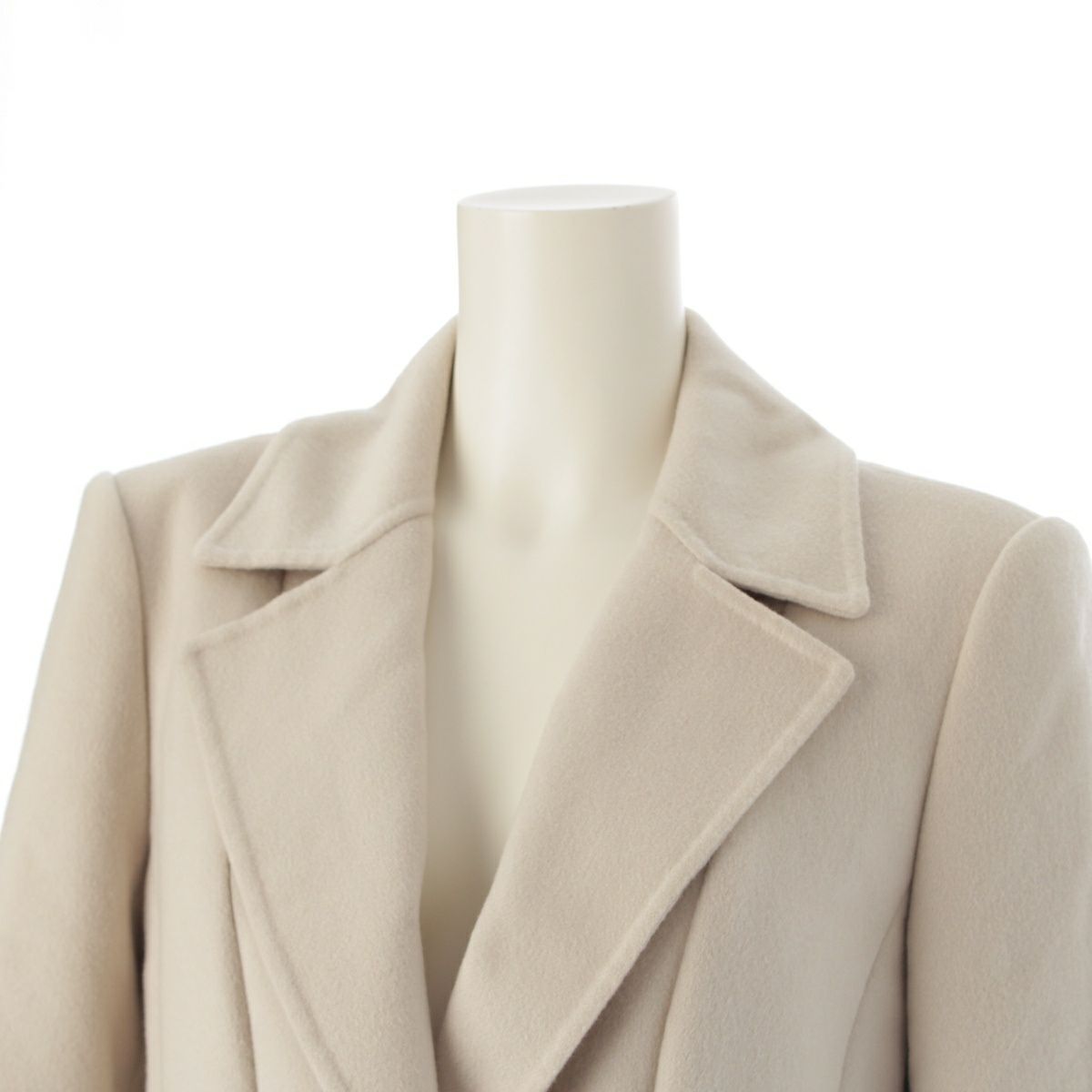 美品✨ フォクシー［40］ショートコート ジャケット カシミヤ100% ベージュ 中古・古着通販】FOXEY (フォクシー) ヌートリアファーカシミヤ