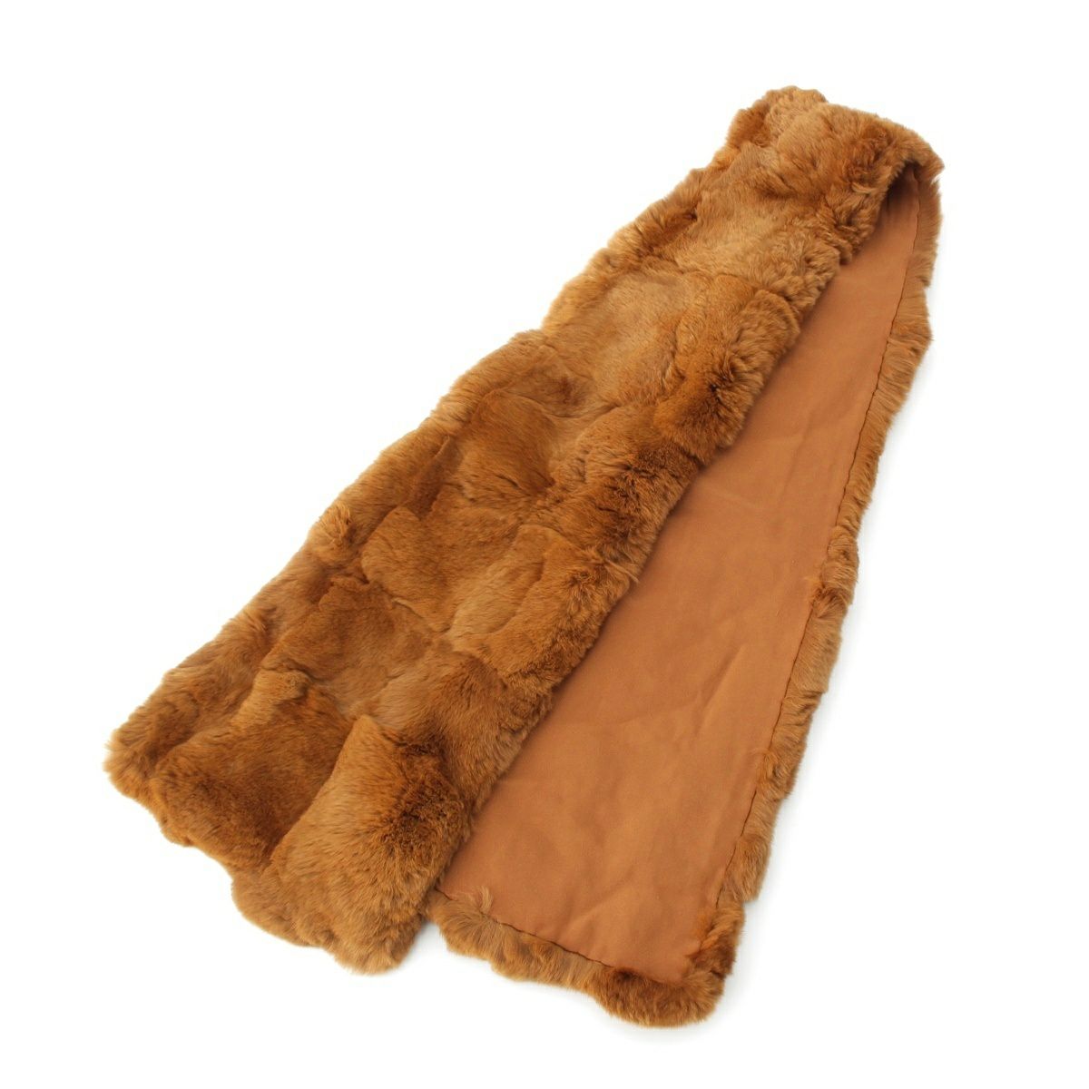 シャネル　ラパン　ファーマフラー 超美品】CHANEL シャネル ラパンファー マフラー 約70×16㎝ ストール