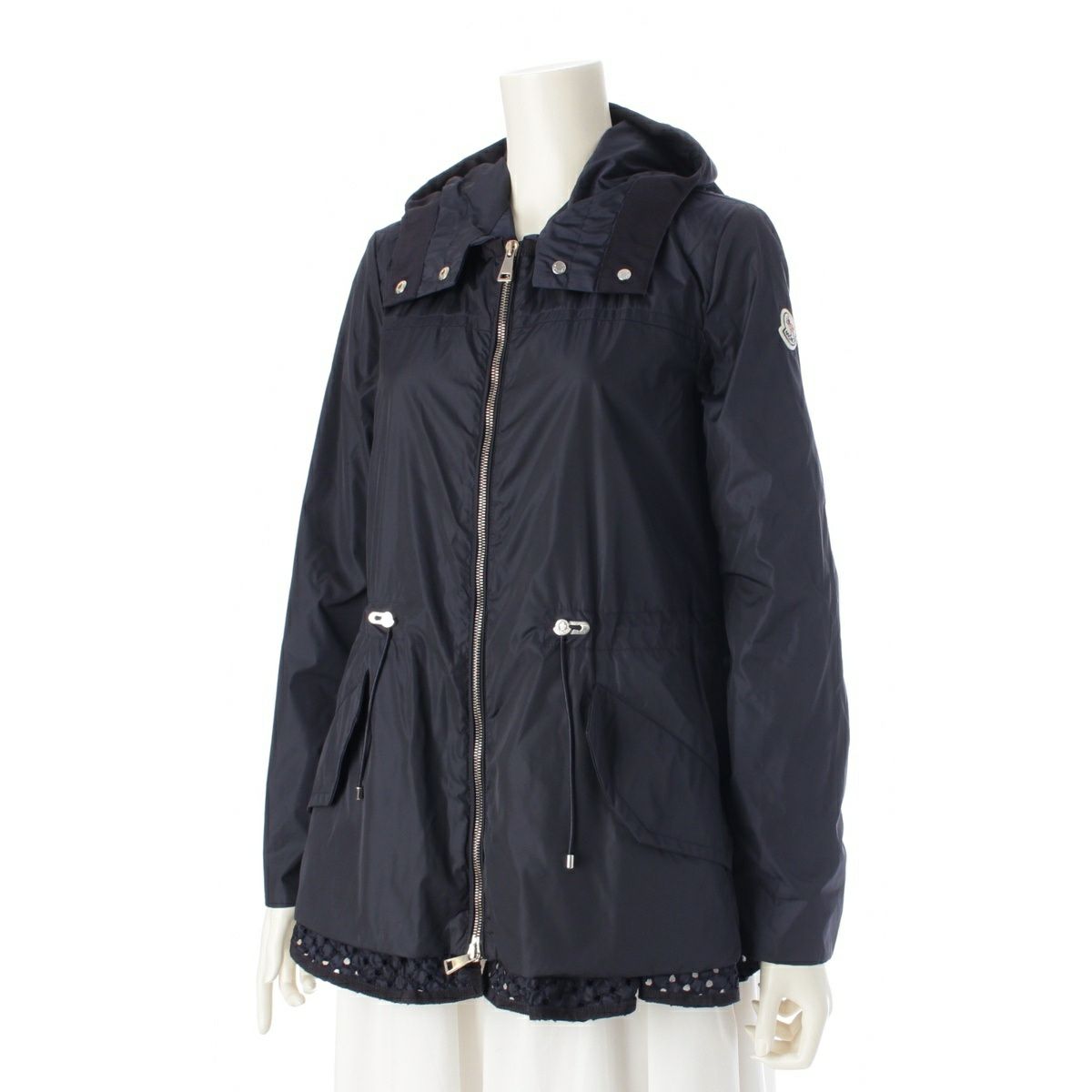 モンクレール LOTUS 国内正規品】MONCLER モンクレール LOTUS Aライン フリル ジップ