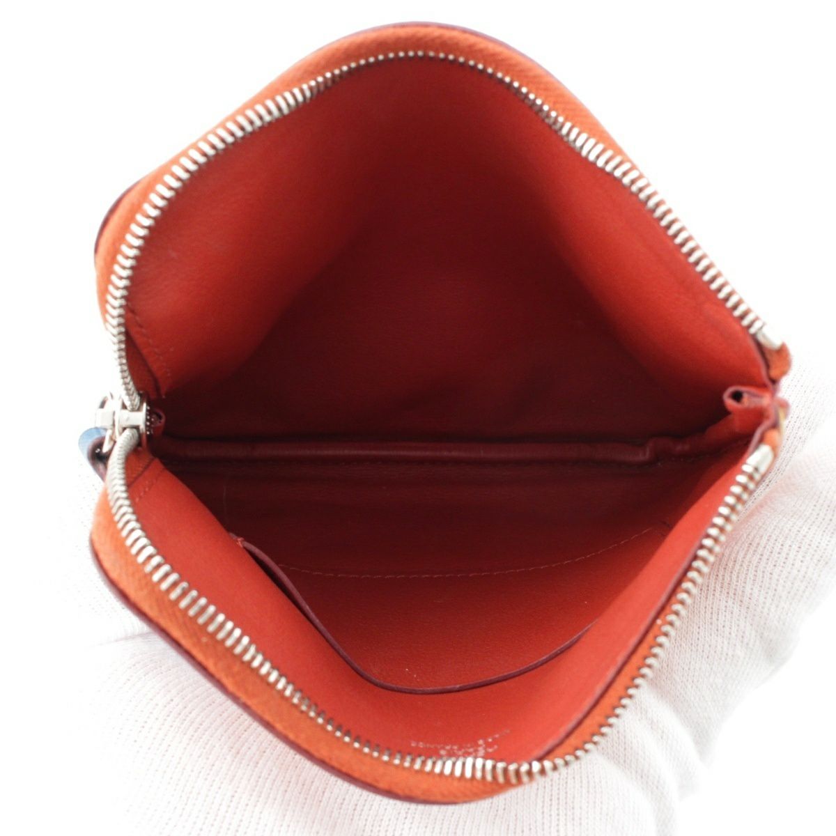 エルメス カレポケット ヴォースイフト レザー ホース 馬 ストライプ柄