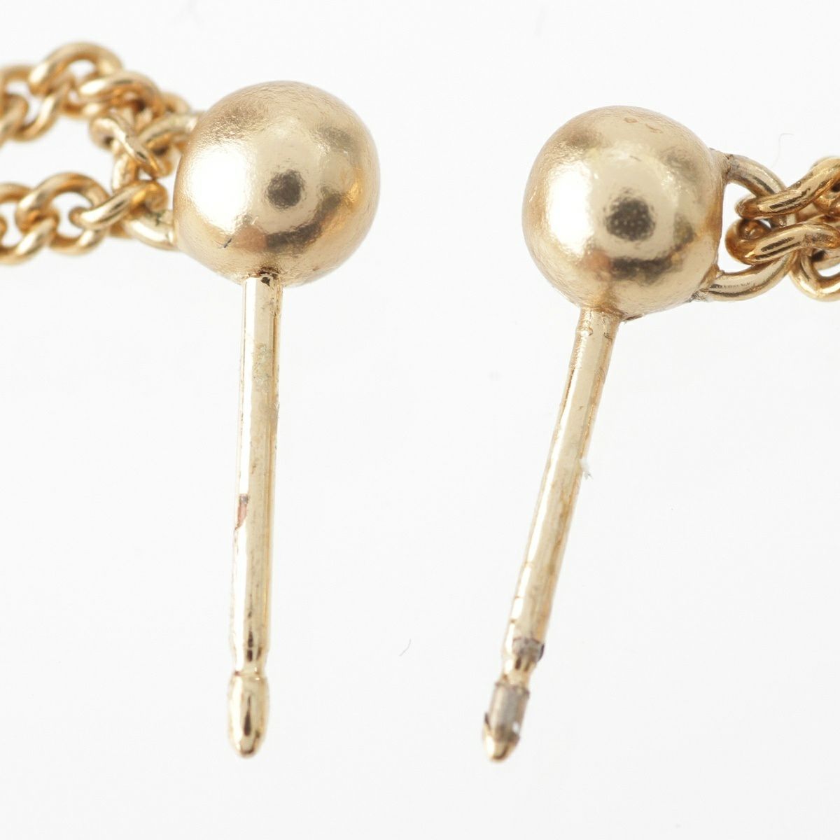 希少！ヴィンテージCHANELチェーンハートピアス 希少品！CHANEL♡チェーンピアス ハート ヴィンテージ ピアス
