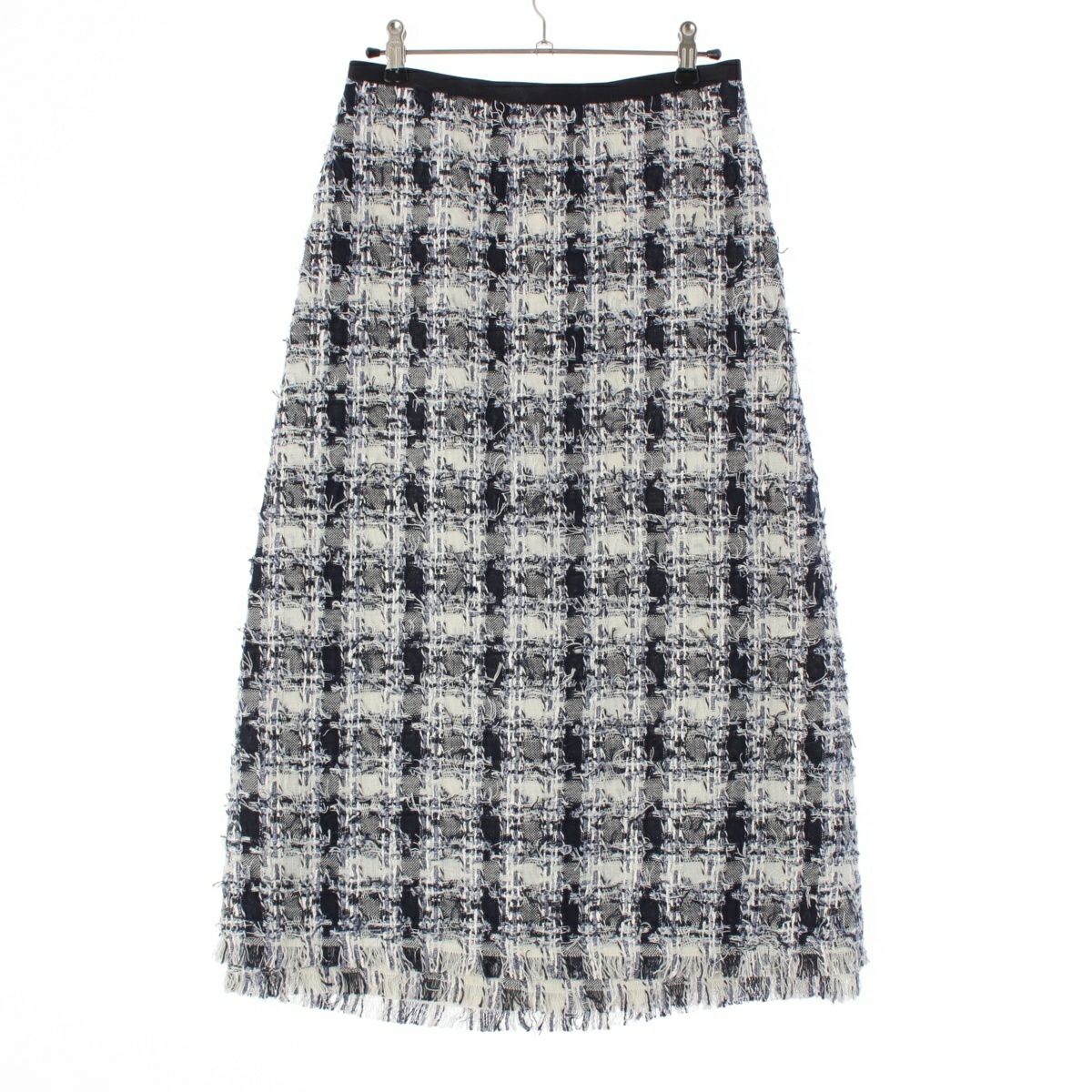 ドゥロワータイトスカート Drawer ドゥロワー ミモレ丈 レース タイト