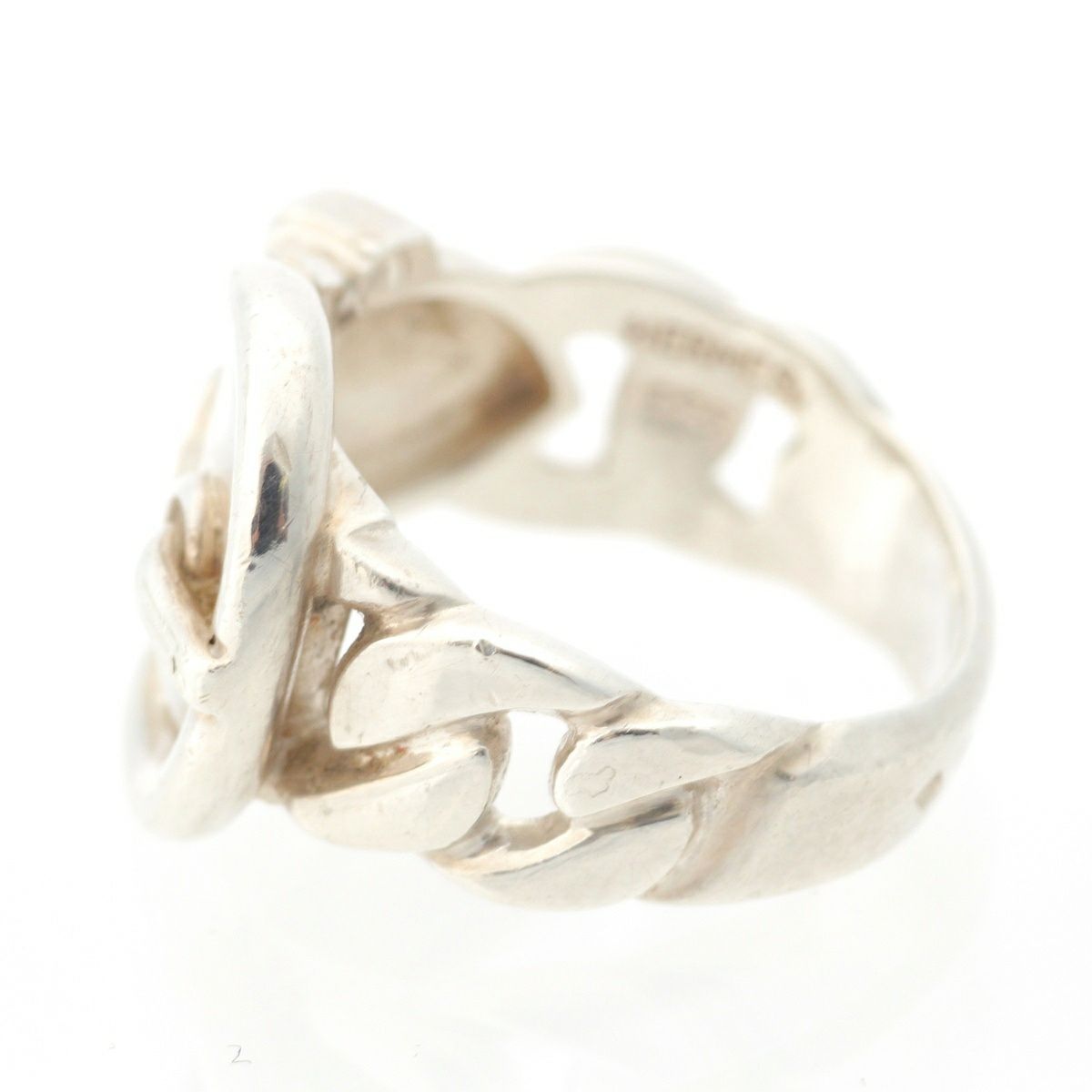 HERMES エルメス　ブックルセリエ リング ヴィンテージ シルバー925 エルメス/ブックルセリエ/Hermes/Boucle Sellier Ring/Silver