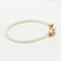 フォース10 MM 750PG 美品 フレッド フォース10 LM ハーフダイヤ セラミック ブレスレット