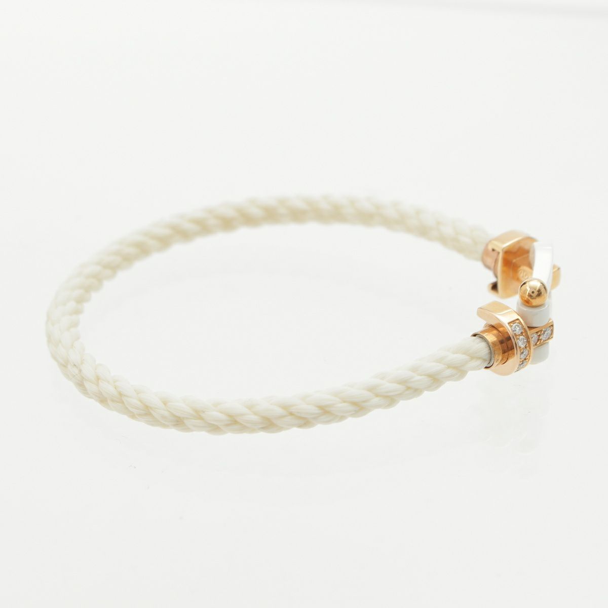 フレッド フォース10 LM ハーフダイヤ セラミック ブレスレット