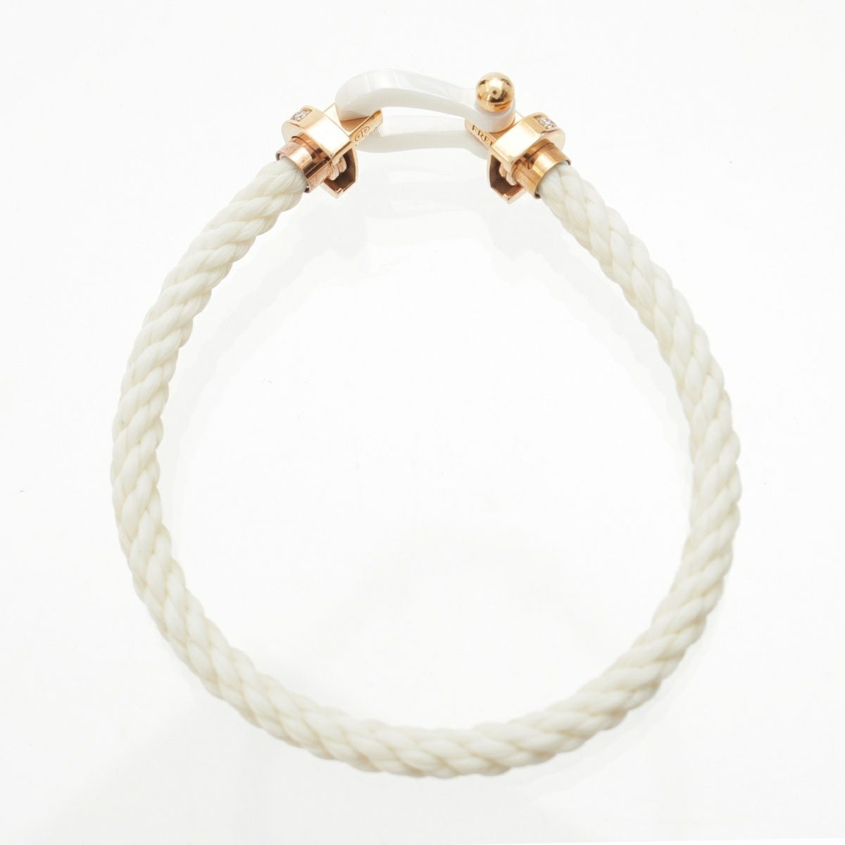 フレッド フォース10 LM ハーフダイヤ セラミック ブレスレット