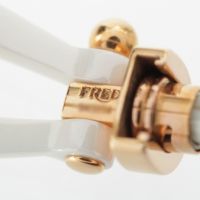 フレッド フォース10 LM ハーフダイヤ セラミック ブレスレット