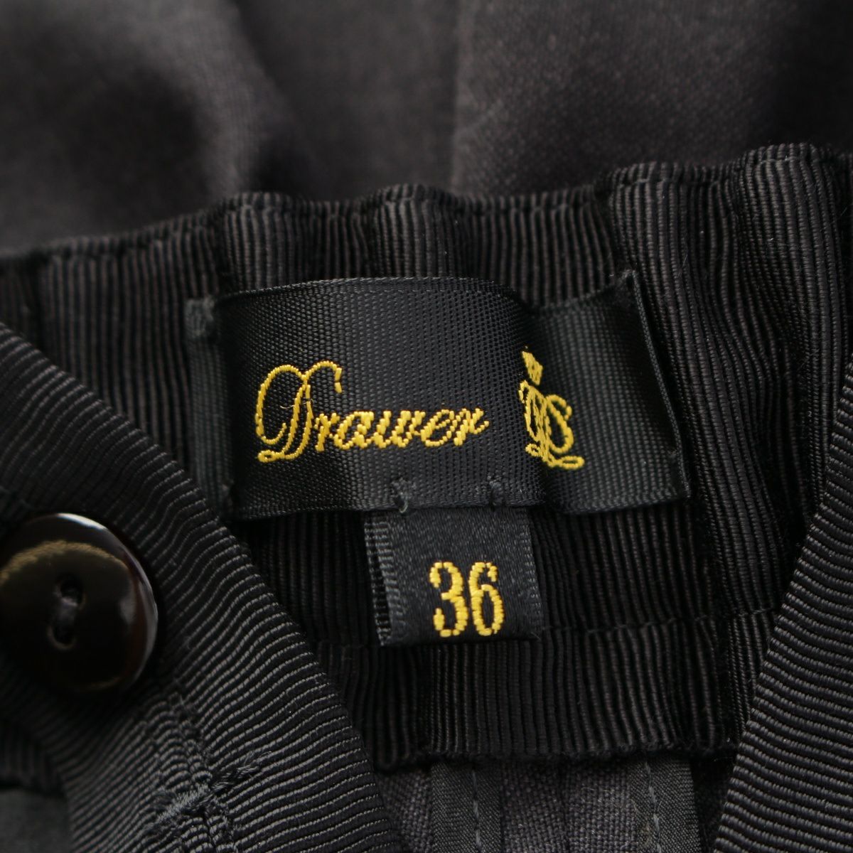 Drawer ドゥロワー ウール杢トロサロペット オールインワン Drawer（ドゥロワー）の「＜Drawer（ドゥロワー）＞ ウール杢