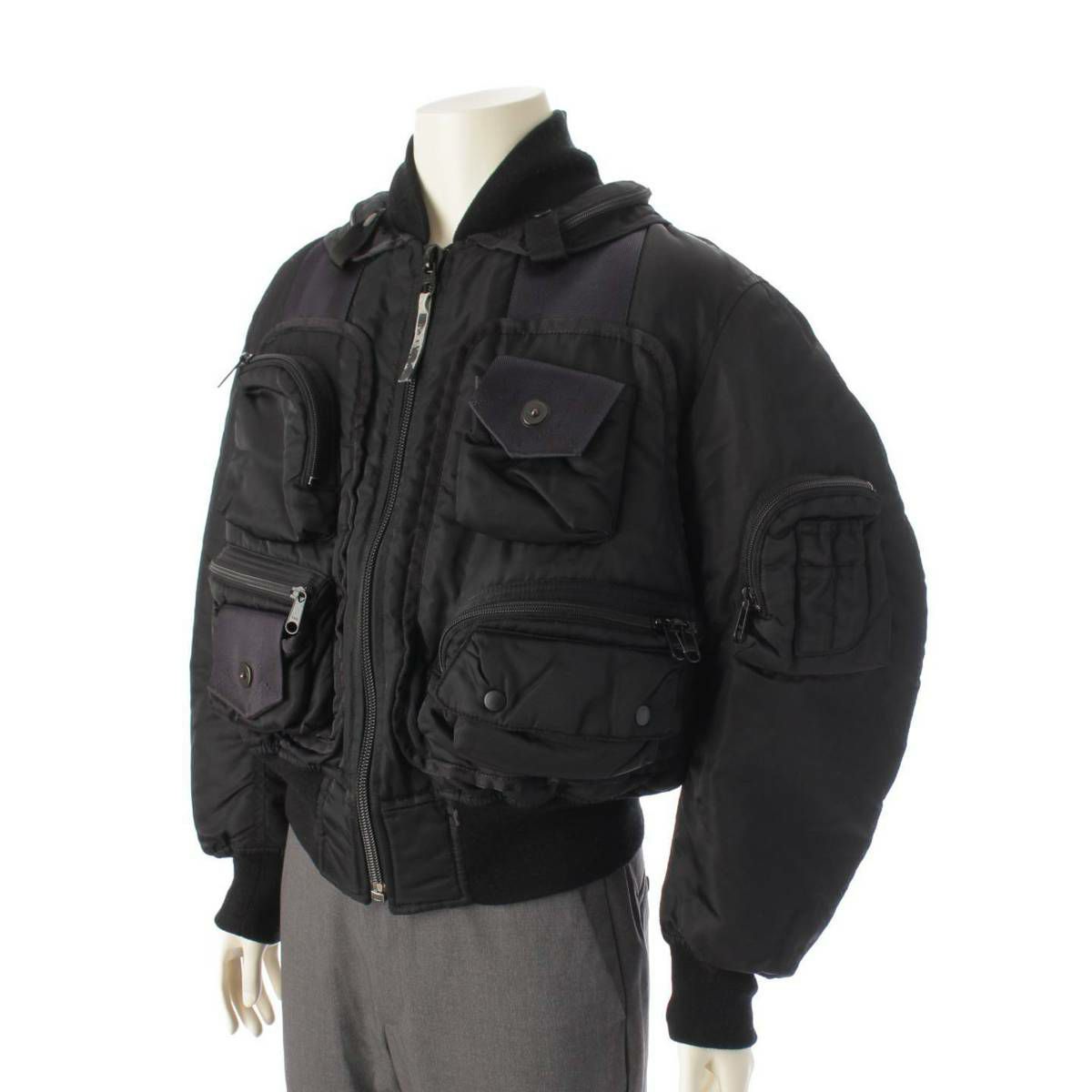 ISSEY MIYAKE イッセイミヤケ　ジャケット イッセイミヤケ 96AW アーカイブ Parachute Cargo MA-1