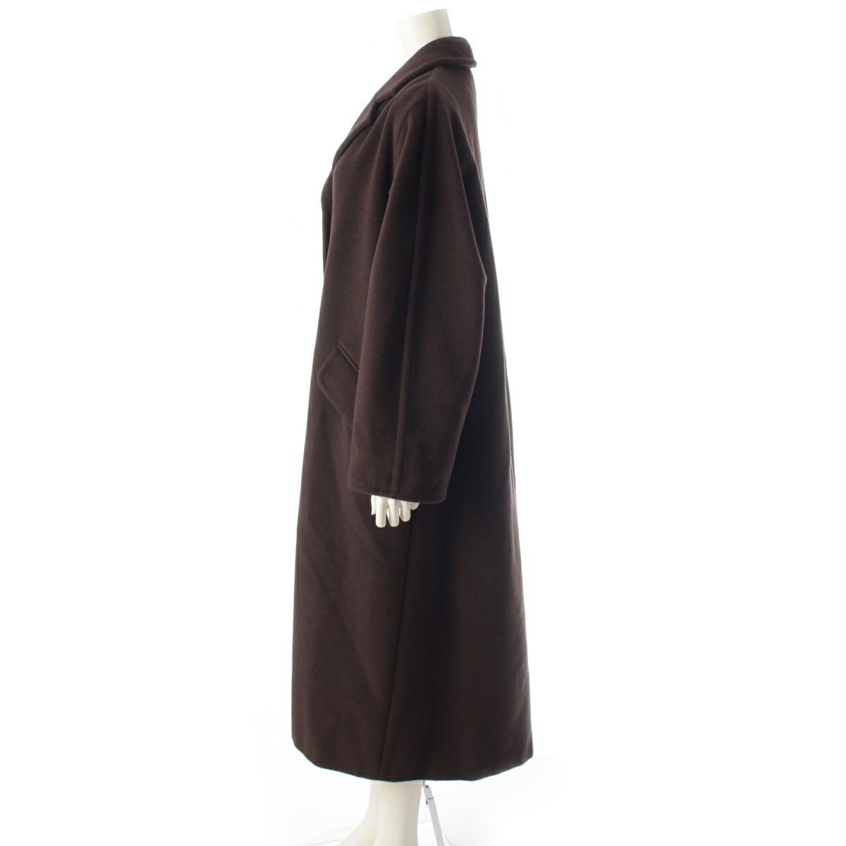 Max Mara ウールカシミヤ　ブラウン コート Max Mara マックスマーラ コート アウター オーバーサイズ