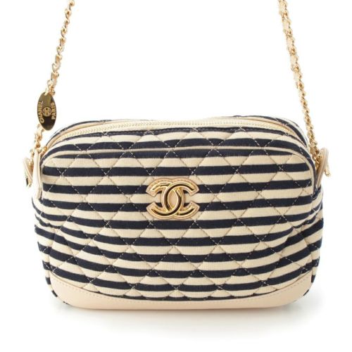 Sale✨￥10000値引✨超希少！ヴィンテージCHANELレア文字盤カラー CHANEL 2014年頃製 ワイルドステッチCCマークプレートロング