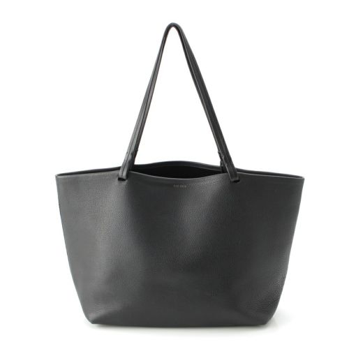ザロウ Park Tote Three パークトート スリー レザー トートバッグ マグネット式ポーチ付き 鞄 ブラック