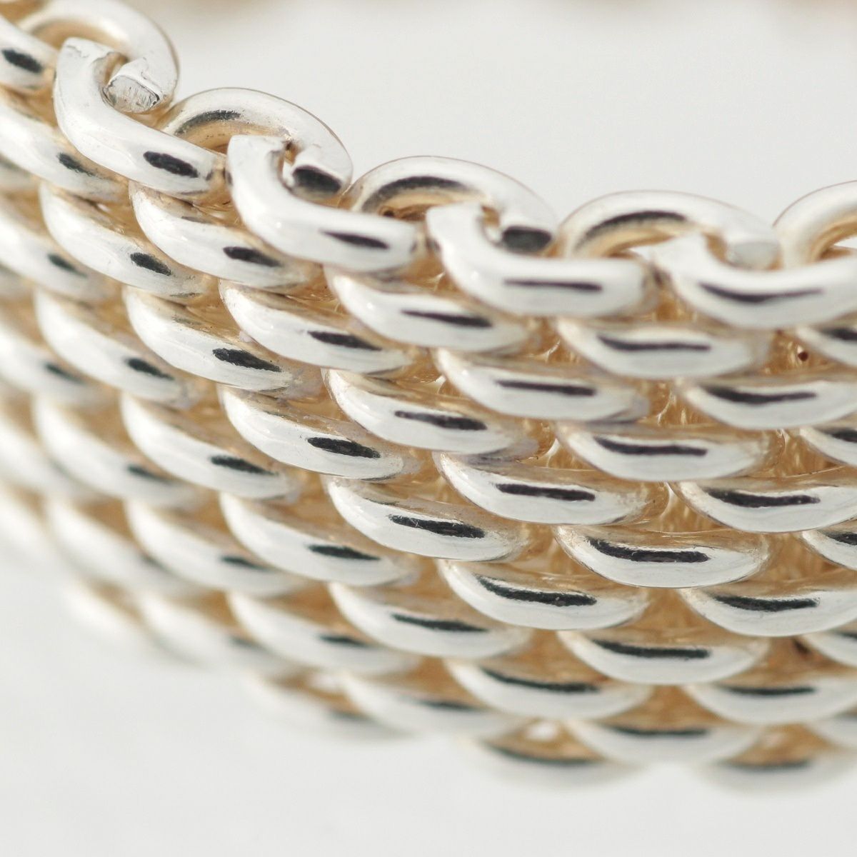 ティファニー サマセット SV925 メッシュ リング 指輪 シルバー 11.5号