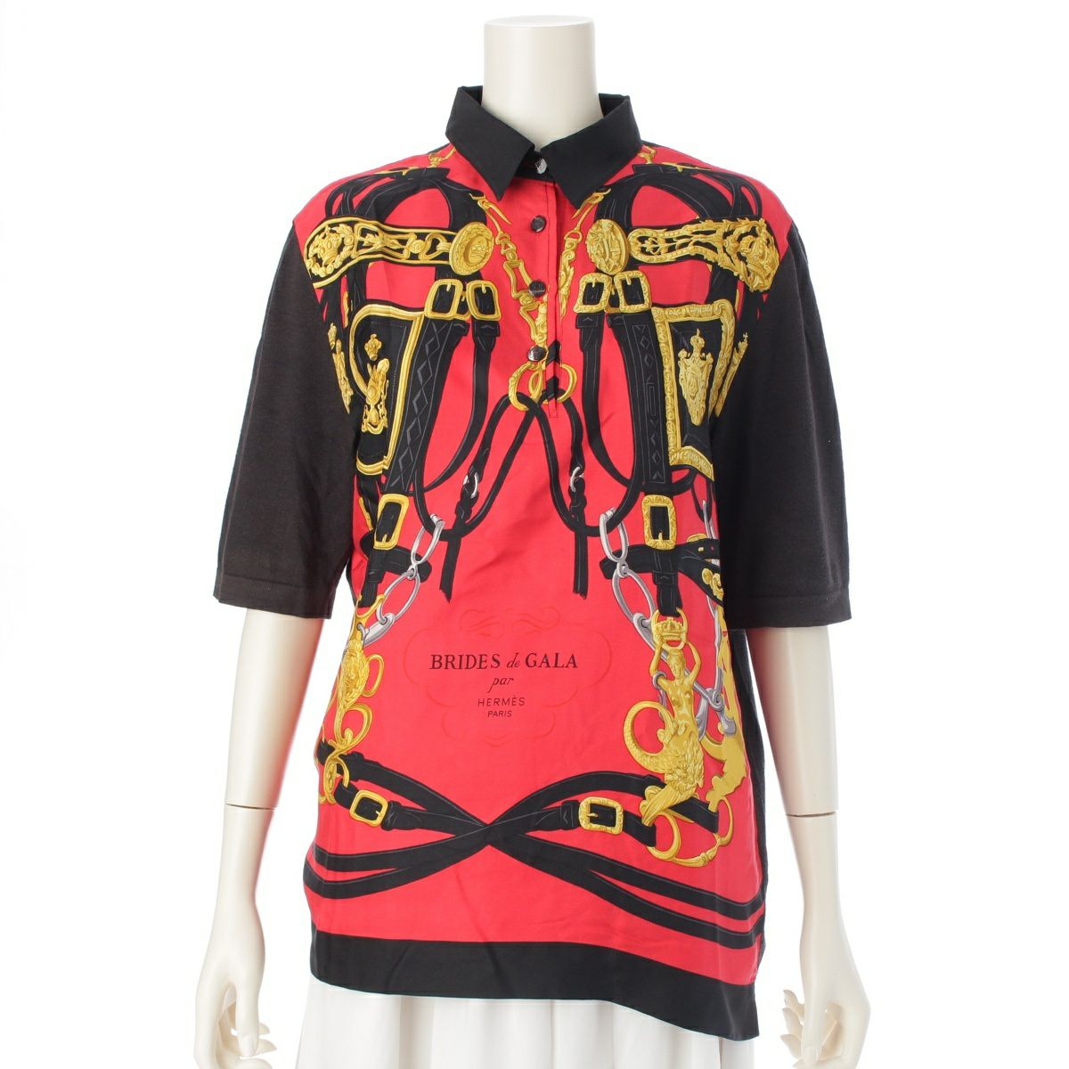 エルメス ブリッドドゥガラ ツイルレーヌ シルク カシミヤ 式典用馬勒  