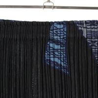 プリーツプリーズ イッセイミヤケ フィッシュプリント 魚柄 ロング