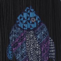 プリーツプリーズ イッセイミヤケ フィッシュプリント 魚柄 ロング