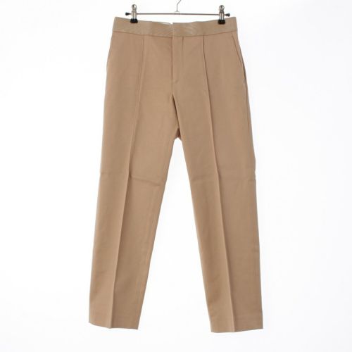 ドゥロワー コットン FALL1 ギャバジンフロントステッチ センタープレス スラックス パンツ ボトムス 6514-236-1243 ベージュ 34