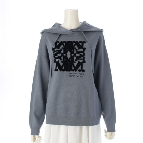 マックスマーラ 25年 スフィンジェ ウール パーカー 2511361071 グレー M