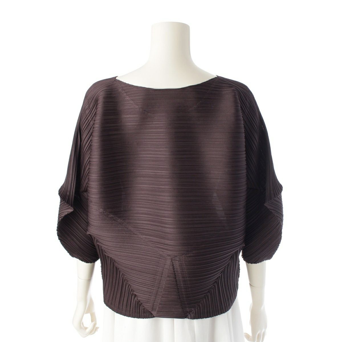 プリーツプリーズ イッセイミヤケ 23SS TOUR TOPS バウンスプリーツ 横