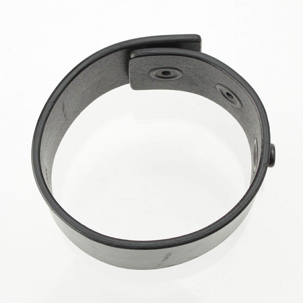 リックオウエンス 25SS ANTHEM CUFF レザー 復刻 ブレスレット