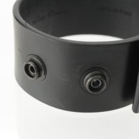 リックオウエンス 25SS ANTHEM CUFF レザー 復刻 ブレスレット