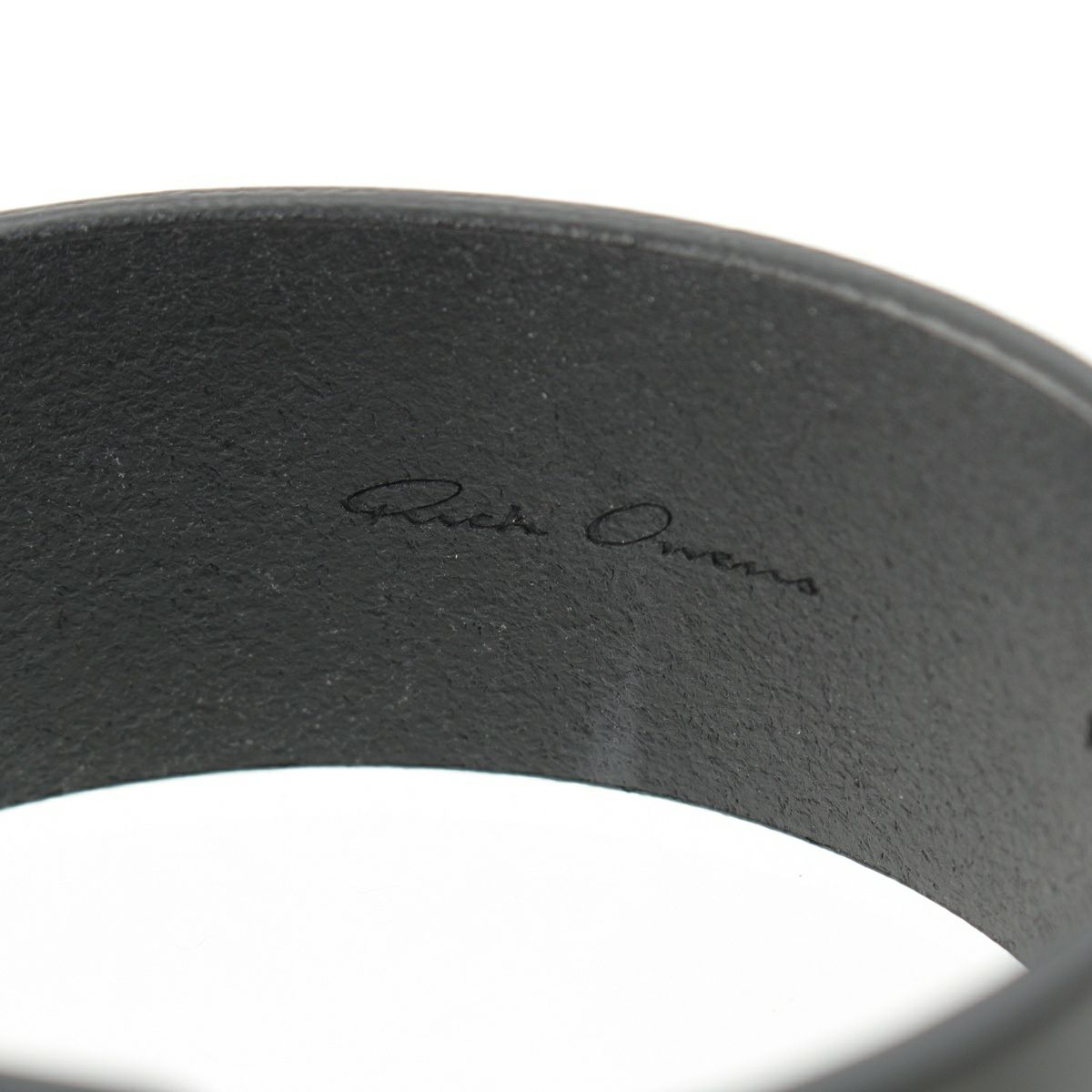 リックオウエンス 25SS ANTHEM CUFF レザー 復刻 ブレスレット