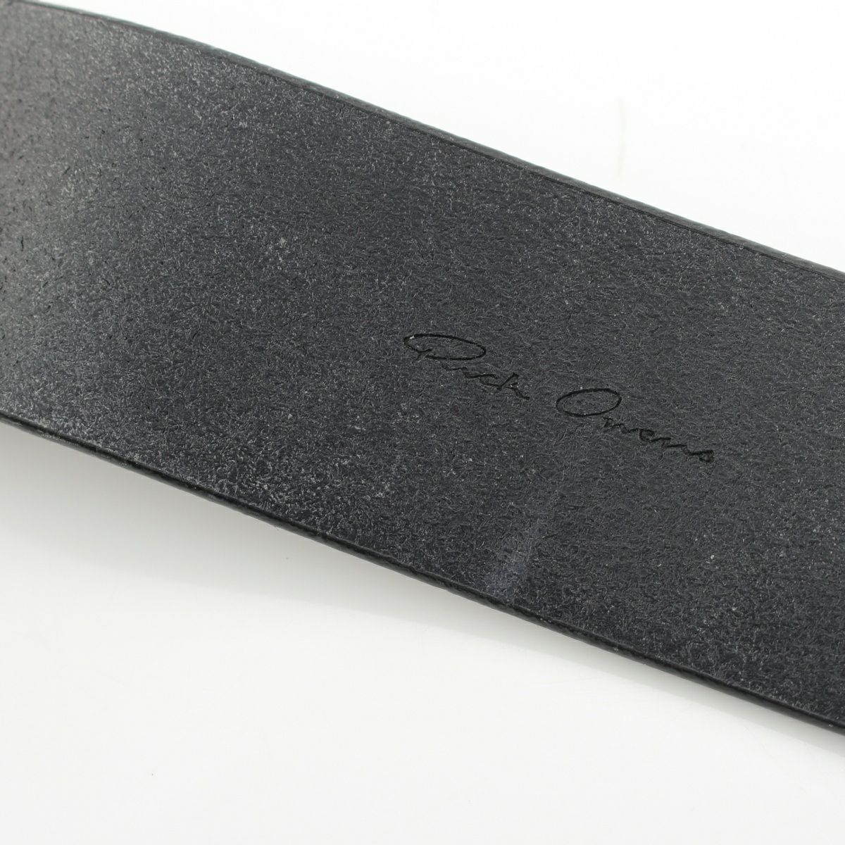 リックオウエンス 25SS ANTHEM CUFF レザー 復刻 ブレスレット