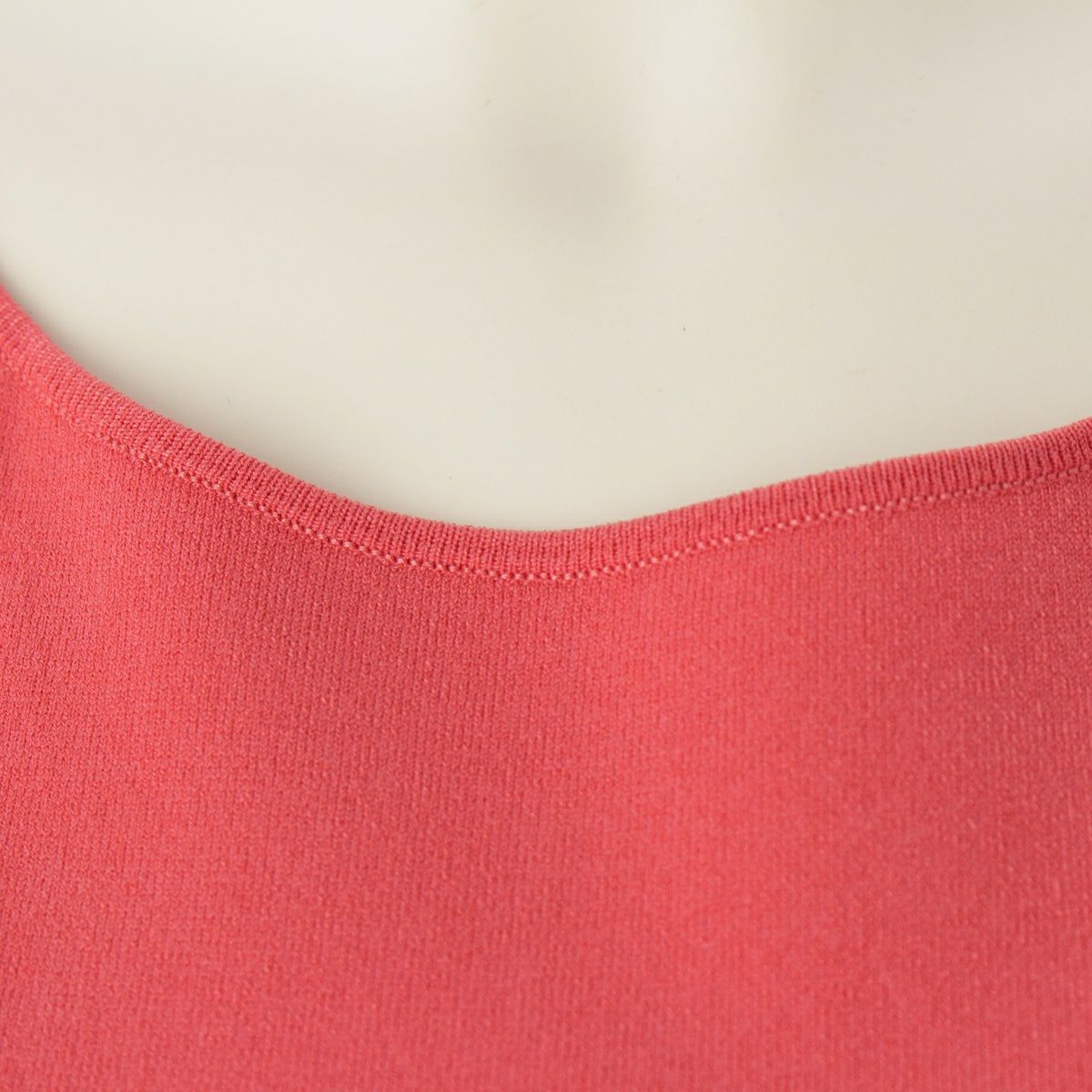 シャネル 01P レーヨン ココマーク ノースリーブ ニット タンクトップ