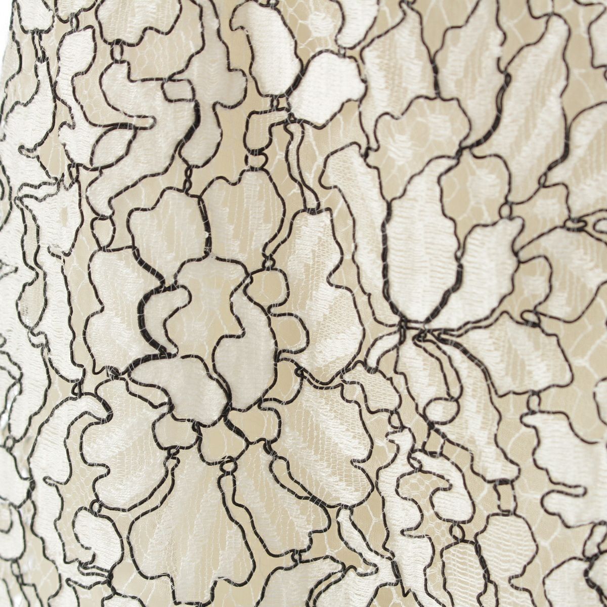 シャネル コットン レース ノースリーブ ブラウス トップス  