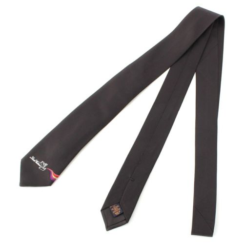 ルイヴィトン 19SS シルク クラヴァット LVレインボー ネクタイ MP2339 ブラック