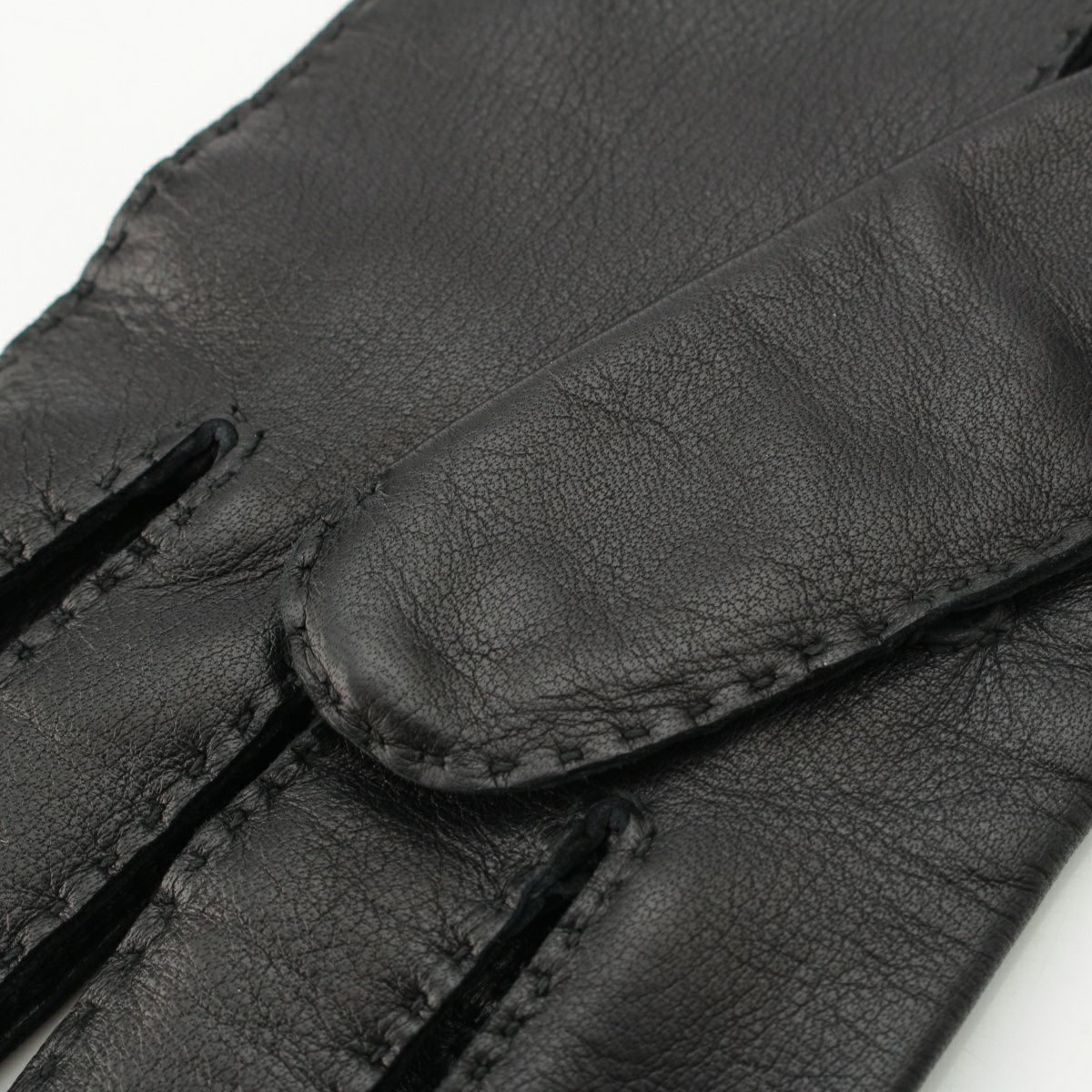 エルメス ラムスキン セリエボタン グローブ 手袋 ブラック 7 1