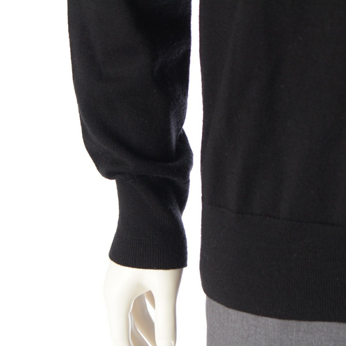 バーバリー ウール TBロゴ クルーネック セーター ニット プルオーバー  