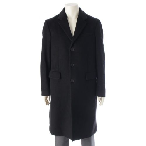 バーバリー ウール カシミヤ チェスター コート アウター 8015877 ブラック 50