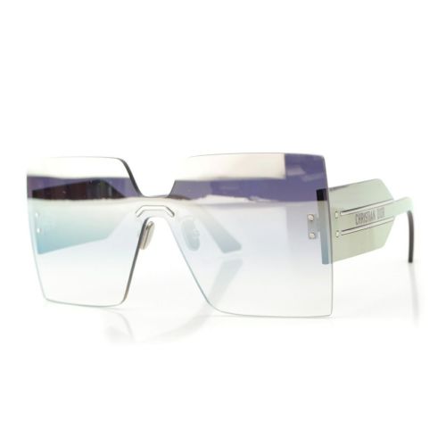 ディオール Diorclub ティオルクラフ M5U ロゴ スクエア ミラー サングラス 眼鏡 アイウェア ミラー