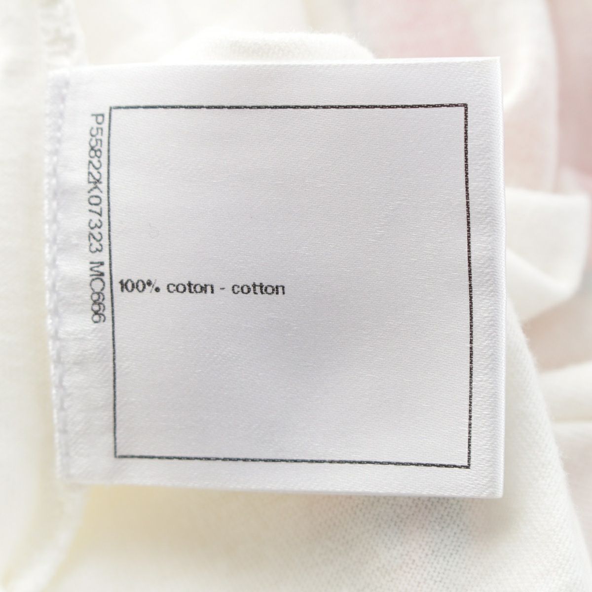 シャネル 17C コットン COCO CUBA プリント 長袖Tシャツ トップス  