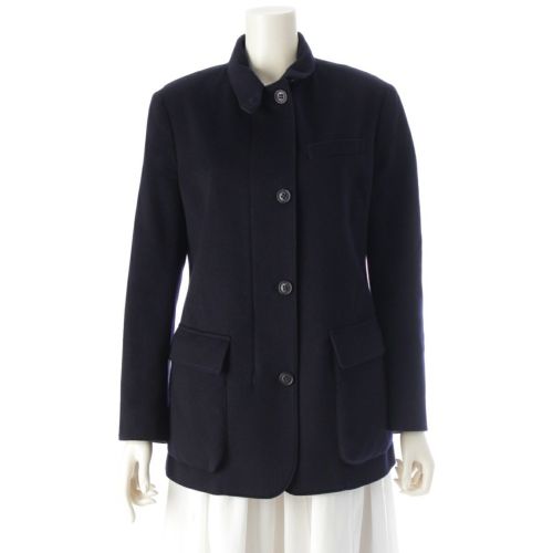 ロロピアーナ カシミヤ ストームシステム 中綿 ジャケット コート MAB6772 ブラック 46