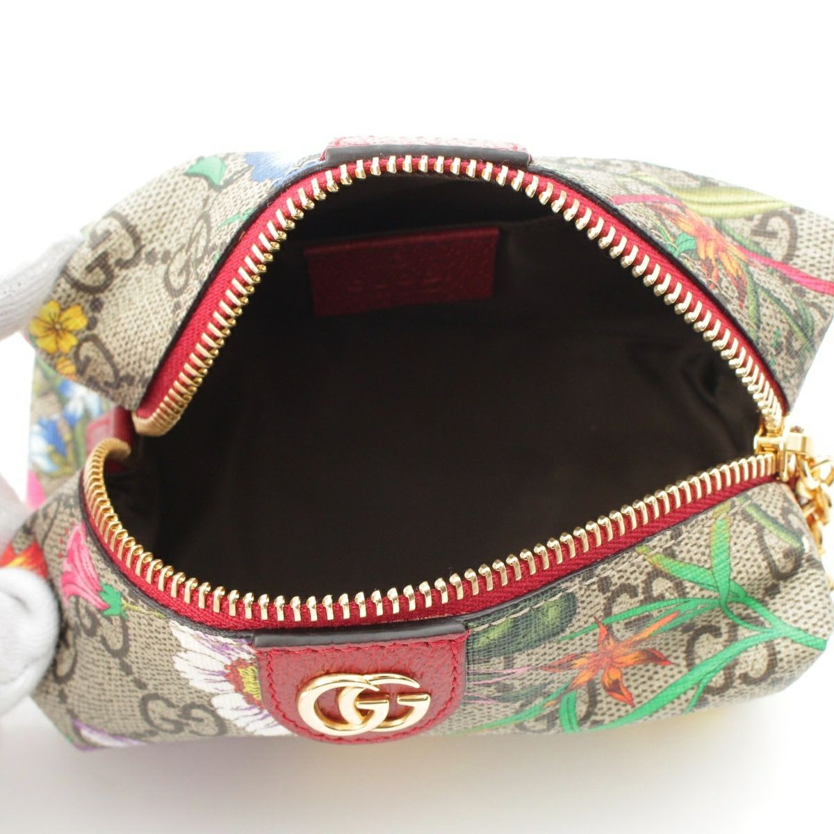 グッチ GG フローラル オフィディア ポーチ 548394 マルチカラー  