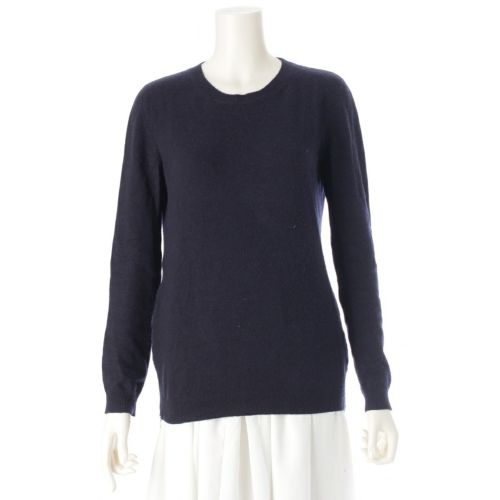 マルニ カシミヤ サイドジップ クルーネック ニット トップス GCMDK46A01FX311 ネイビー 38