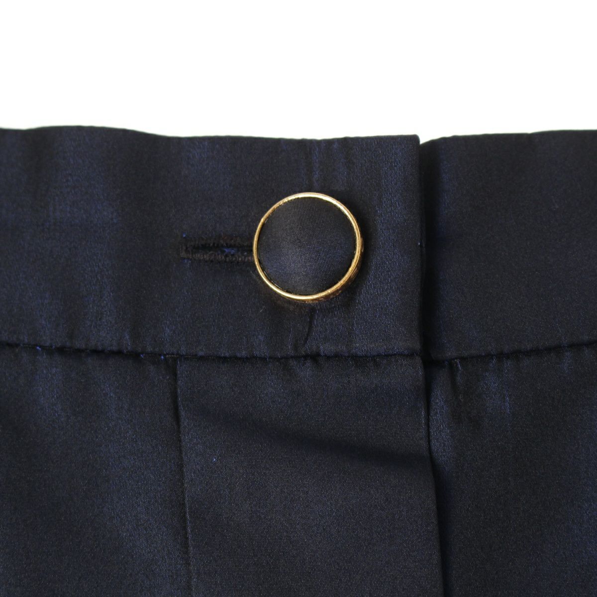 シャネル シルク ヴィンテージ プリーツフリル スカート ボトムス  