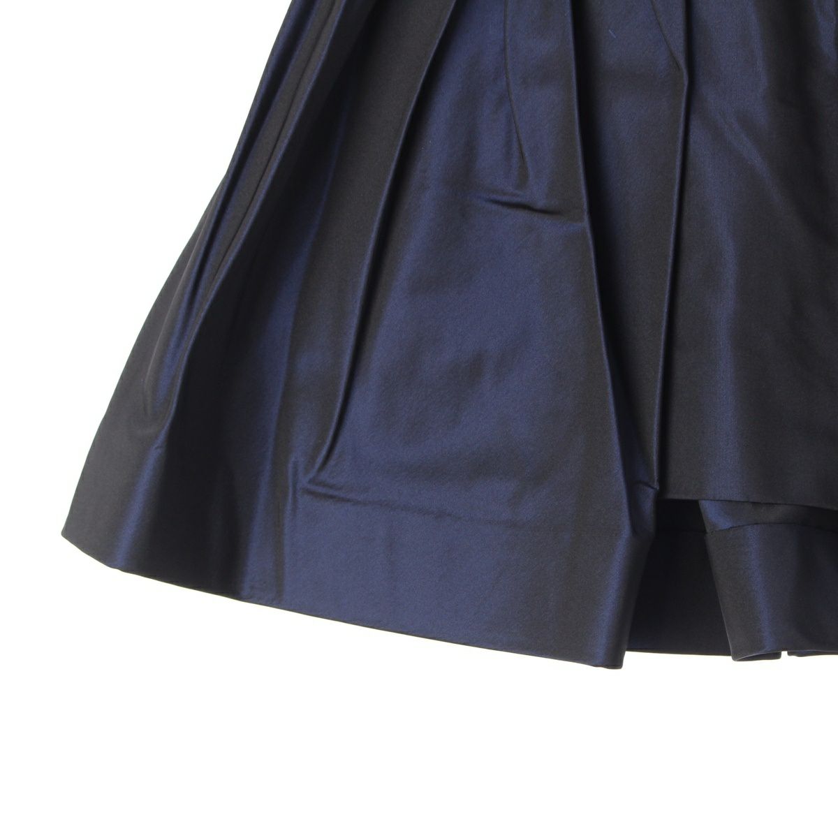 シャネル シルク ヴィンテージ プリーツフリル スカート ボトムス  