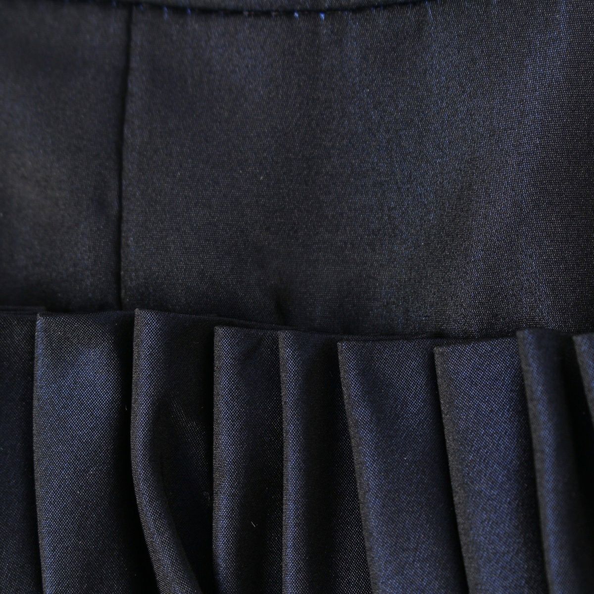 シャネル シルク ヴィンテージ プリーツフリル スカート ボトムス  