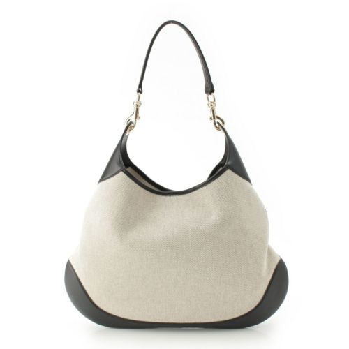 グッチ グッチB キャンバス レザー ロゴ ショルダーバッグ ハンドバッグ 815924 ブラック