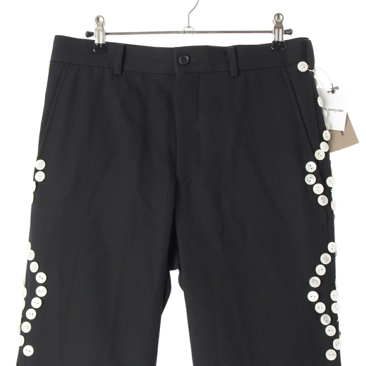 コムデギャルソンオムプリュス 24AW ウール デコラティブ ボタン