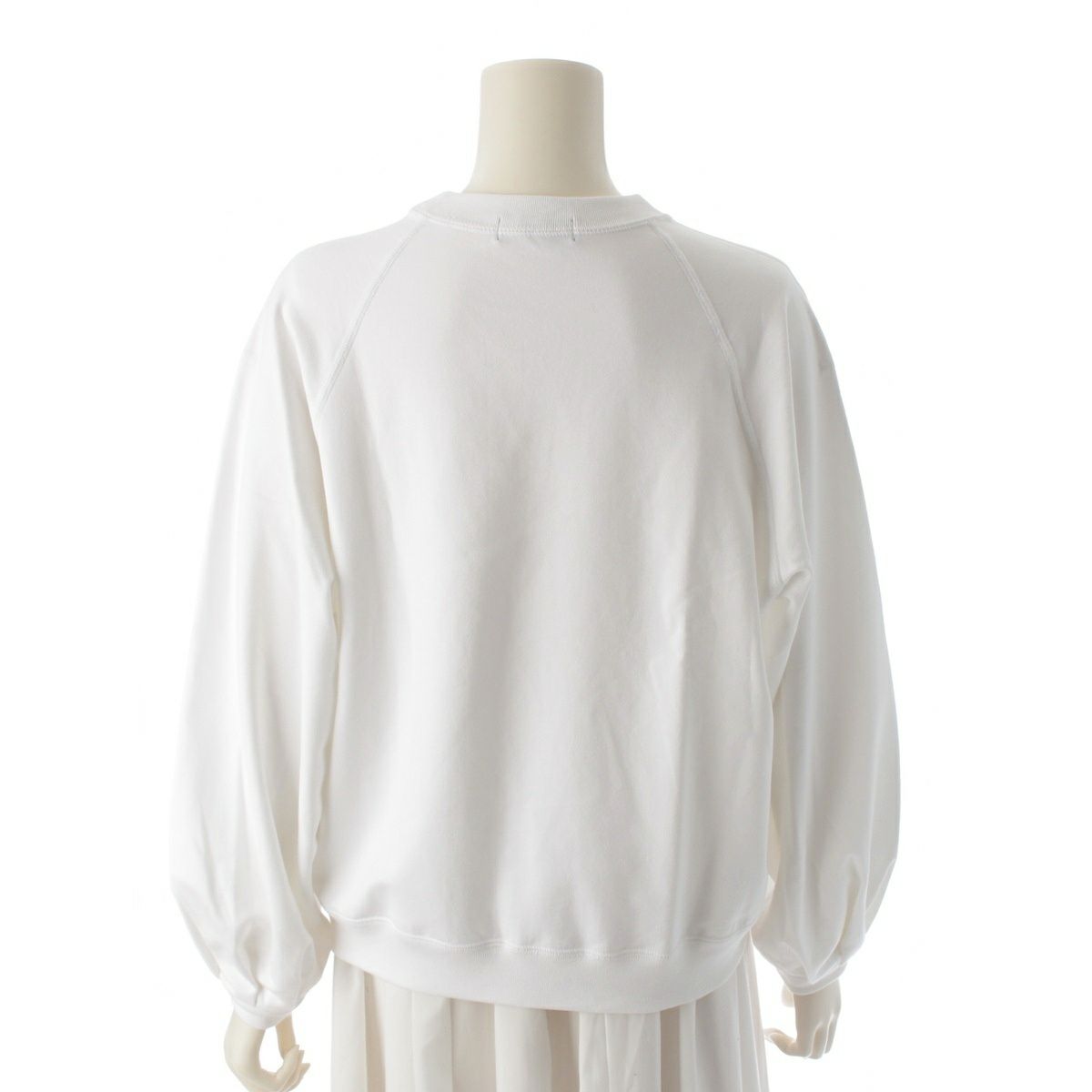 ドゥロワー コットン ロゴ刺繍 長袖 スウェット トップス 6512-299