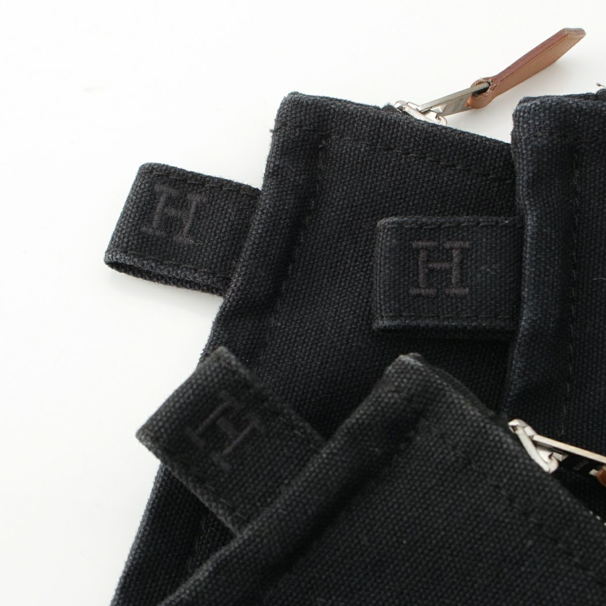 エルメス ボラボラ コットン キャンバス Hロゴ ポーチ 3点セット  